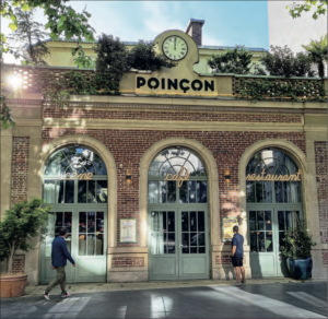 Le restaurant Poinçon.