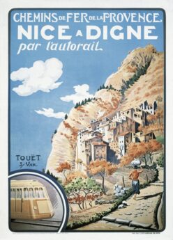 Nice à Digne par Autorail