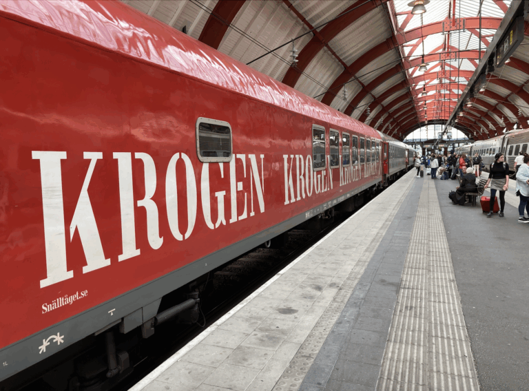 La voiture-restaurant Krogen.