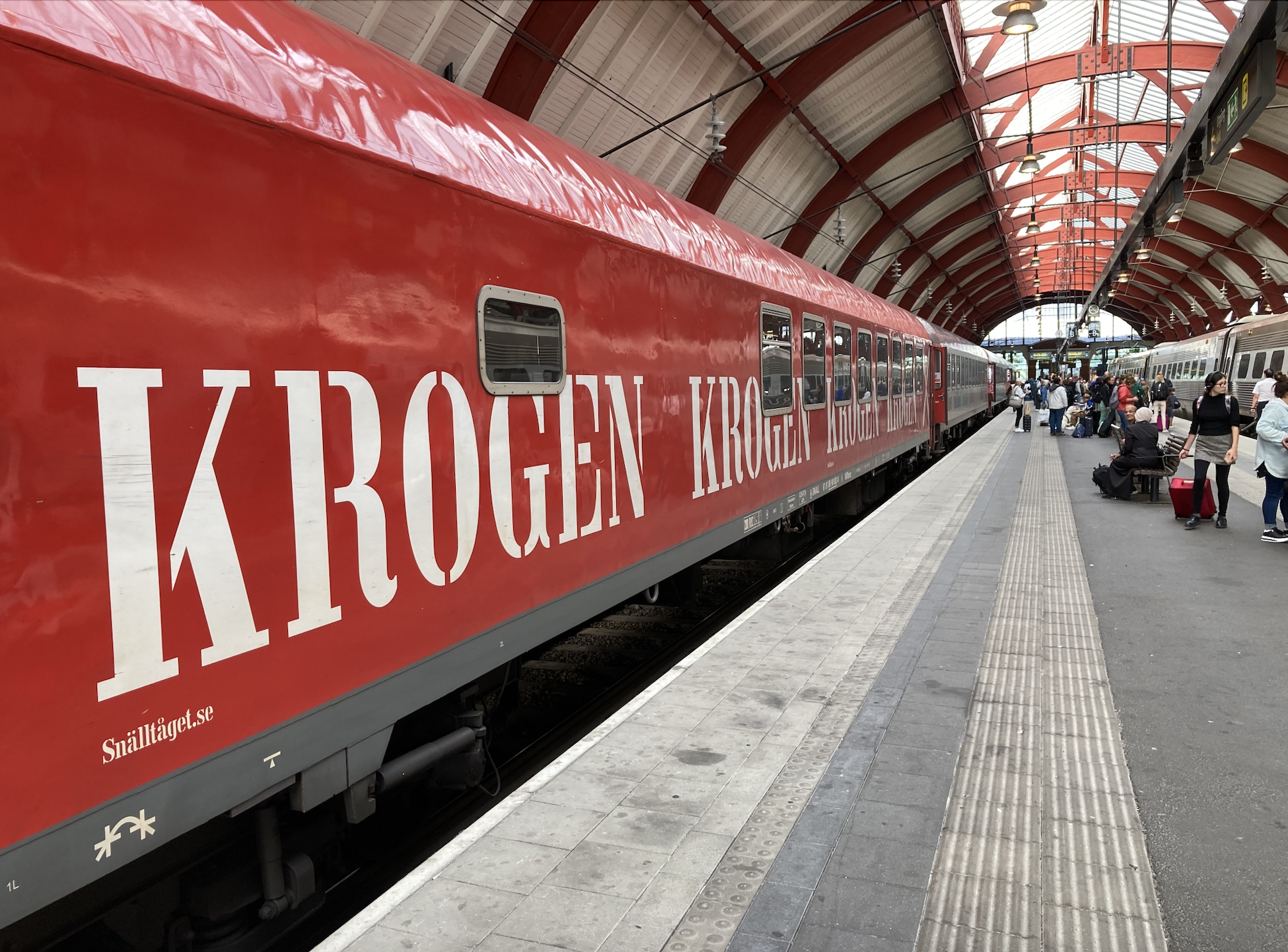 La voiture-restaurant Krogen.
