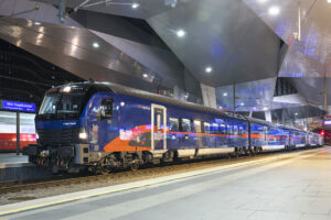 Un train de nuit Nightjet.